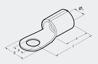焊接端子QUETSCHKABELSCHUHE NACH DIN 46234
